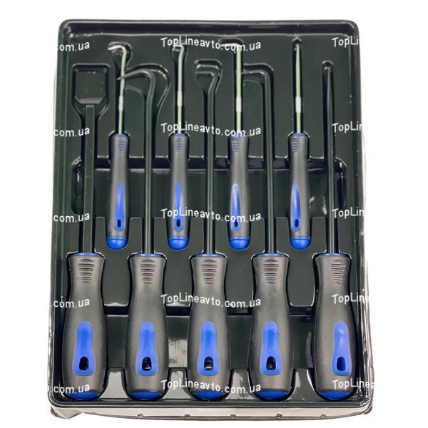 Набір гачків і скребок із ручками 9 од. Profline 30840 30840 фото