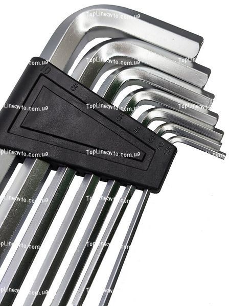 Haбop шecтигpaнникoв Г-oбpaзныx 7eд. (2,5-10мм) Profline 10847 10847 фото