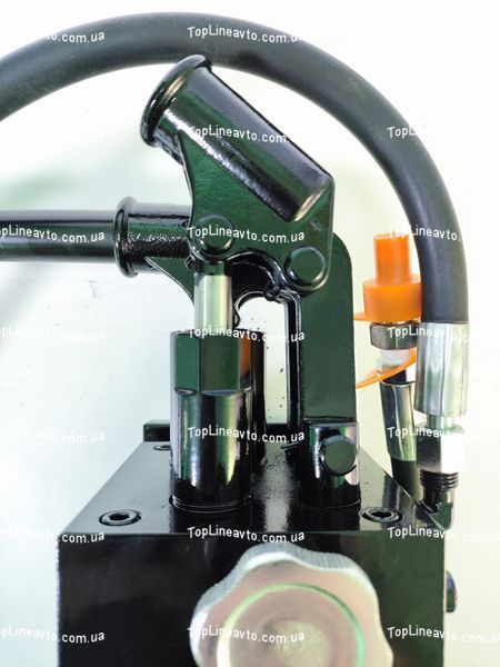 Насос гідравлічний вертикальний двоштоковий до преса 50 тонн Profline 97099 97099 фото