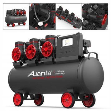 Компрессор безмасляний поршневий 100л 380В AUARITA 2-1450X3F100-380 2-1450X3F100-380 фото