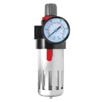 Фильтр очистки воздуха + редуктор в металле 1/2" INTERTOOL PT-1410 PT-1410 фото