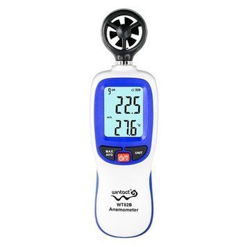 Анемометр крыльчатый Bluetooth 0,3-30 м/с, -10-45&deg;C WINTACT WT82B WT82B фото