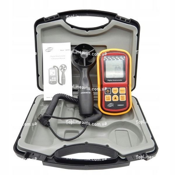 Термоанемометр 0,8-45м/с, -10-45&deg;C BENETECH GM8901 GM8901 фото