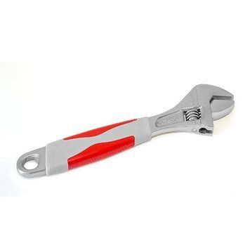 Ключ разводной обрезиненная рукоятка 0-30 мм INTERTOOL XT-0025 XT-0025 фото