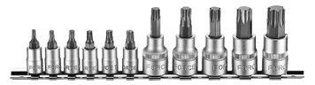 Набор бит-насадок 1/4"+3/8" Torx 11 пр. Force 2111i F 2111I F фото