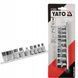 Набор торцевых головок ТОRХ 1/4" Е5-Е16 YATO YT-0520 YT-0520 фото 5