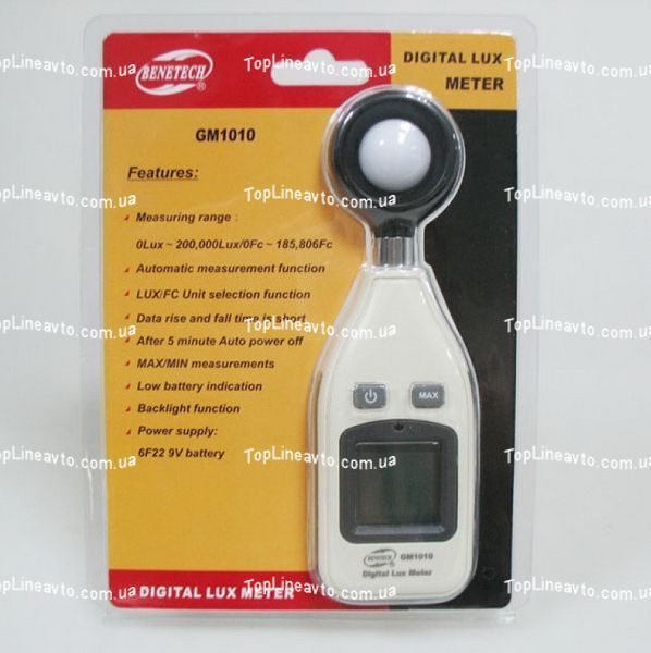 Люксметр 200000 Lux BENETECH GM1010 GM1010 фото