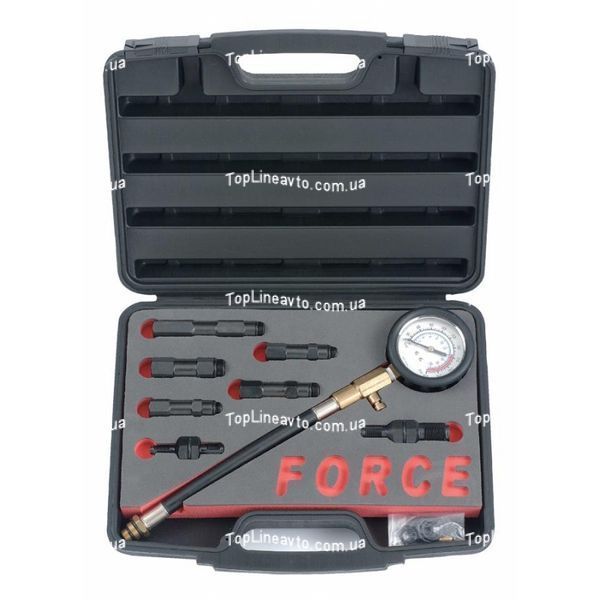 Компрессометр для бензиновых двигателей 9 ед. Force 909G1 909G1 F фото