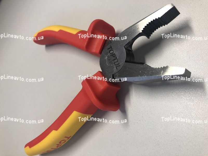 Пассатижи электричество 7" 1000V VDE TOPTUL DGCA2207 DGCA2207 фото