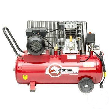 Компресор поршневий 50 л INTERTOOL PT-0011 PT-0011 фото