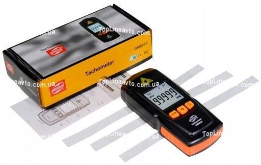 Тахометр безконтактний (2,5-99999 об/хв) BENETECH GM8905 GM8905 фото