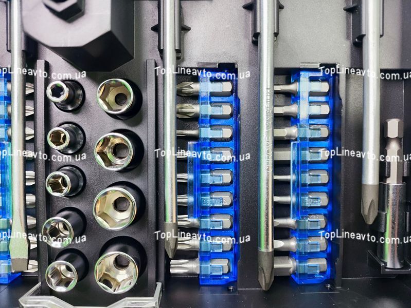 Набор отверток, бит и головок 63 ед. Profline 63163 63163 фото