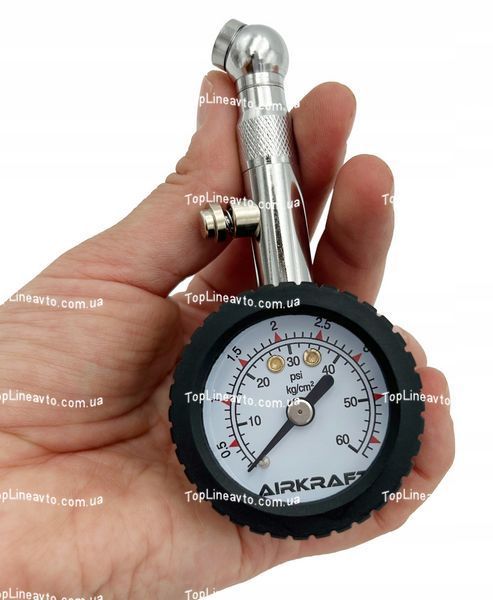 Манометр шинный 0-60 psi (4 bar) AIRKRAFT TPGD0060-S TPGA0060-S фото