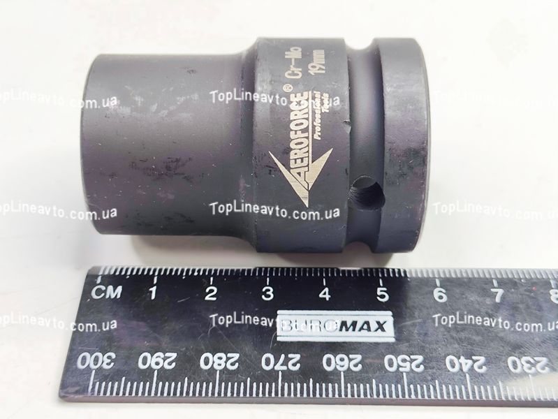Головка ударная 6-гр. 19 мм 3/4" Aeroforce D2819 D2819 фото
