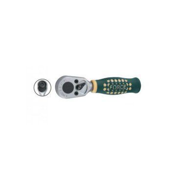 Трещотка короткая для бит 10 мм, L=120 мм 3/8" Force 802307S 802307S F фото