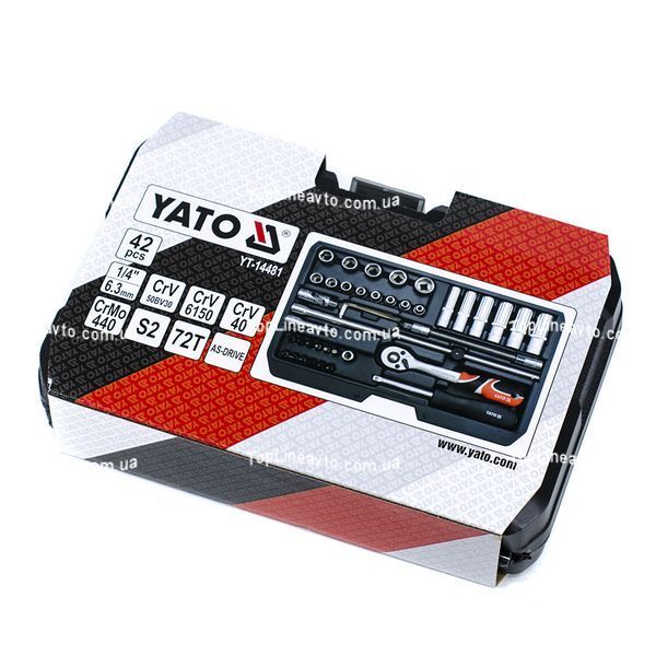 Набор инструмента 42 ед. YATO YT-14481 YT-14481 фото