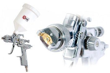 Краскопульт HVLP STEEL PROF 1,4 мм INTERTOOL PT-0103 PT-0103 фото