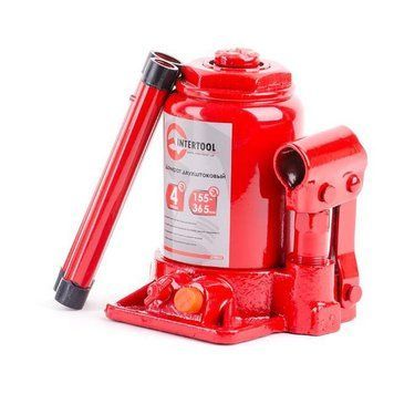 Домкрат "столбик" 2-х штоковый 4 т INTERTOOL GT0032 GT0032 фото