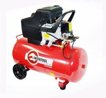 Компрессор поршневой 50 л INTERTOOL PT-0003 PT-0003 фото