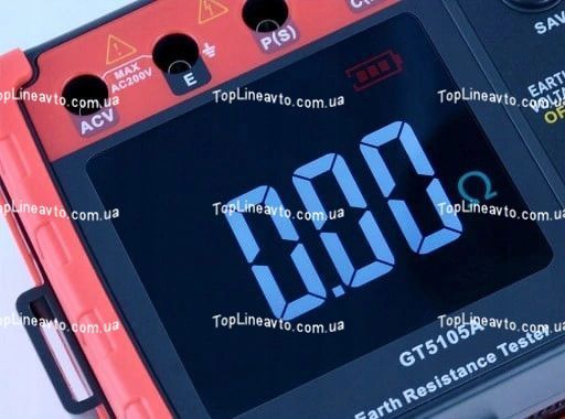 Тестер сопротивления заземления (0-2000 &Omega;) BENETECH GT5105A GT5105A фото