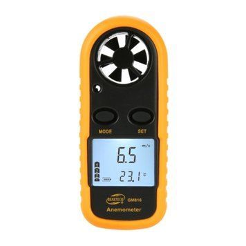 Цифровой анемометр 0,1-30м/с, -10-45&deg;C BENETECH GM816 GM816 фото