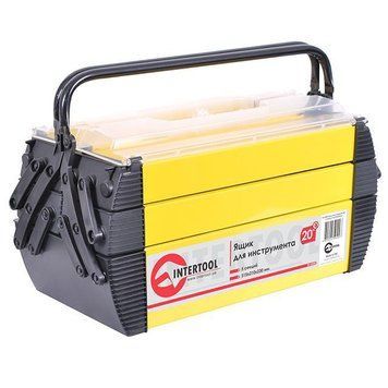 Ящик для інструменту 20", 5 секцій, 515x210x230 мм INTERTOOL BX-5020 BX-5020 фото