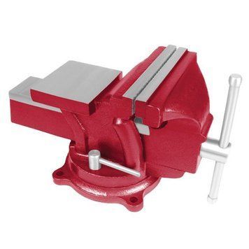Тиски слесарные поворотные 125 мм INTERTOOL HT-0052 HT-0052 фото