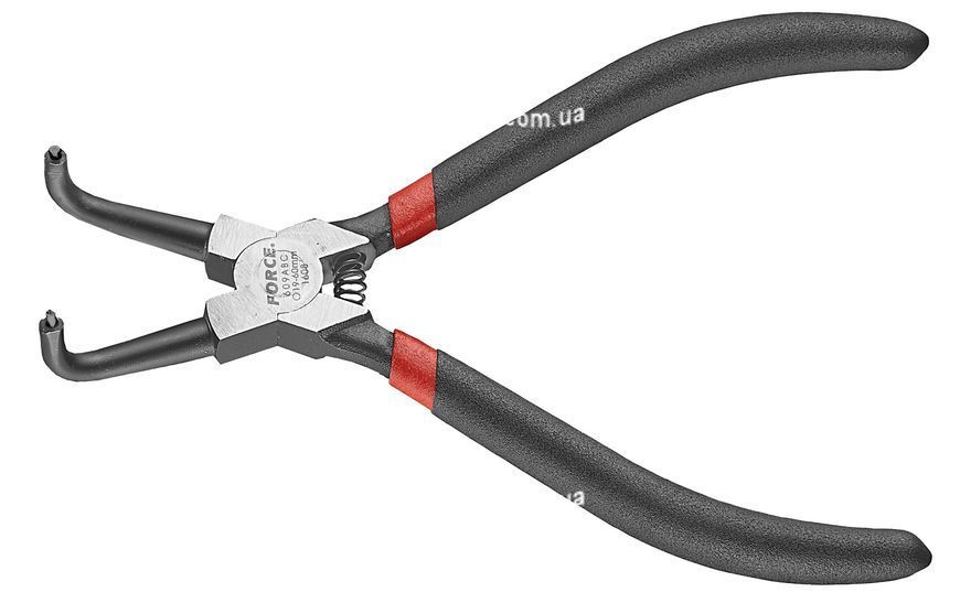 Щипцы для снятия стопорных колец угловые (сжатие) 140мм FORCE 60905ABC F 60905ABC F фото