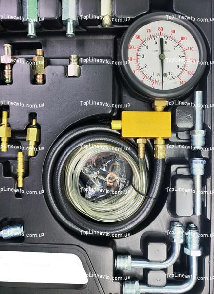 Набір для вимірювання тиску палива в інжекторних магістралях автомобіля Aeroforce AE-A1011 AE-A1011 фото