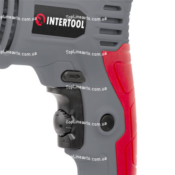 Дрель ударная 600 Вт, 0-3000 об/мин, 1.5-13мм, реверс INTERTOOL DT-0109 DT-0109 фото