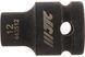 Головка ударная TORX E12 1/2" 443512 JTC 443512 JTC фото 3