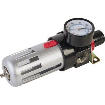 Фильтр воздушный с редуктором и манометром 1/2" MIOL 81-422 81-422 фото