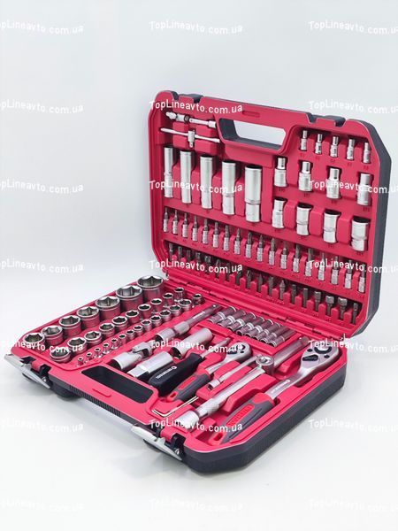 Набор инструментов&nbsp;1/2" & 1/4" 110 ед&nbsp;Intertool ET-9108 ET-9108 фото