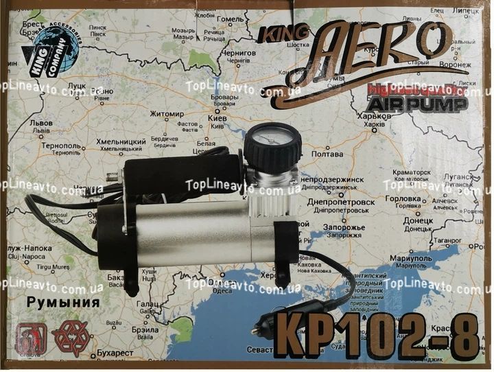 Автомобильный компрессор AERO KP102-8 9208 фото