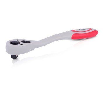 Рукоятка с храповым механизмом на 72 зуба 3/8" изогнутая Cr-v(Professional) INTERTOOL HT-2108 HT-2108 фото