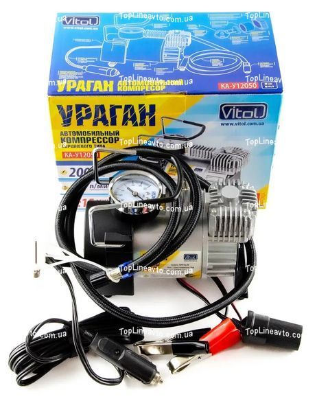 Компрессор автомобильный Ураган Vitol КА-У12050 КА-У12050 фото
