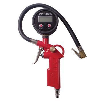 Пистолет для накачки шин с цифровым манометром 63 мм INTERTOOL PT-0508 PT-0508 фото