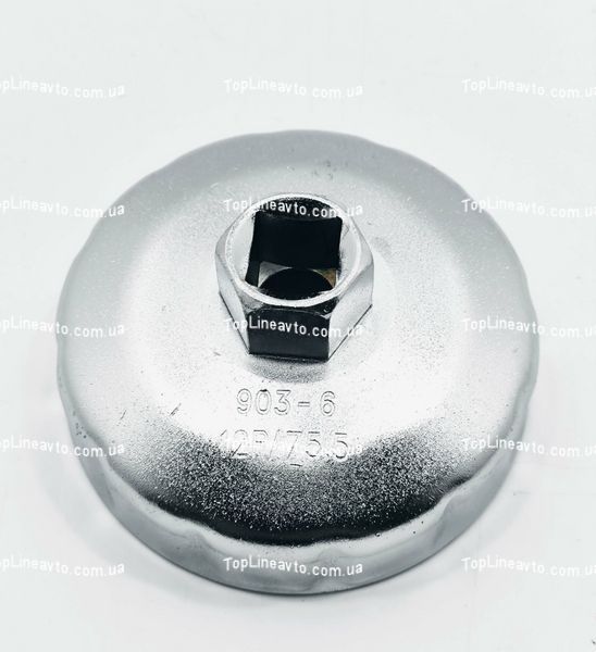Съемник масляного фильтра &laquo;чашка&raquo; 76мм/12 граней Profline 37212 37212 фото