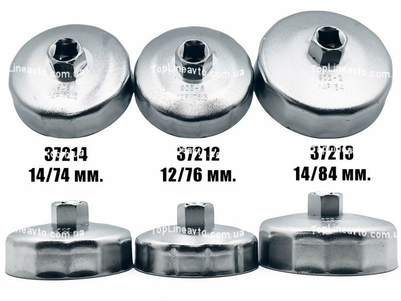 Съемник масляного фильтра &laquo;чашка&raquo; 76мм/12 граней Profline 37212 37212 фото