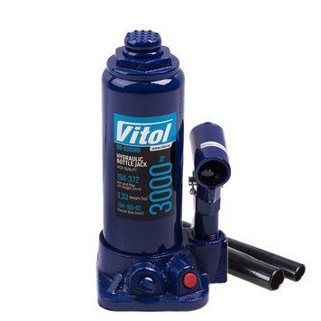 Домкрат бутылочный 3 т Vitol ДБ-03006 ДБ-03006 фото