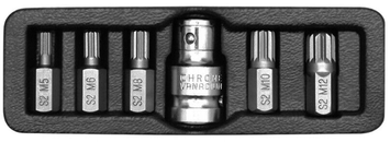 Набір насадок 6 од SPLINE 30 YATO YT-0414 YT-0414 фото
