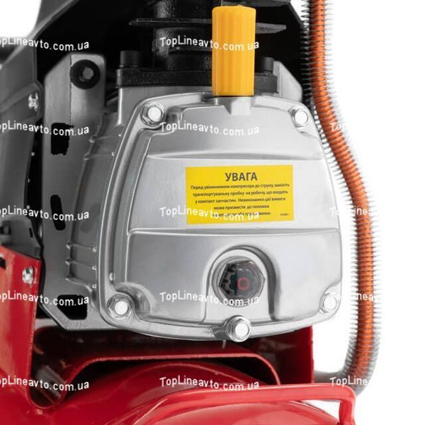 Компресор поршневий 24 л, 1500 Вт, 220 В, 8 атм, 206 л/хв. INTERTOOL PT-0010 PT-0010 фото