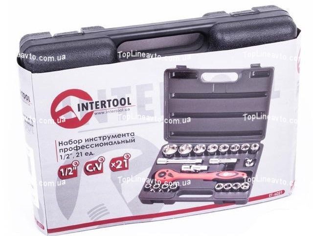 Набір інструменту 21 од. INTERTOOL ET-6021 ET-6021 фото